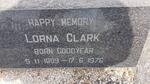 CLARK Lorna nee GOODYEAR 1899-1976