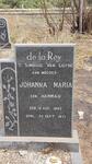 REY Johanna Maria, de la nee HAMMAN 1893-1971
