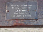 BARRABLE Sue nee RUTHERFORD 1944-2005