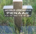 PIENAAR Jacobus Lodewickus 1962-2007