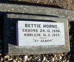 HORNE Bettie 1936-1937