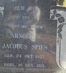 SPIES Arnoldus Jacobus 1837-1913