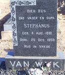 WYK Stephanus, van 1881-1959