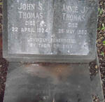 THOMAS John S. -1924 & Annie J. -1960 :: THOMAS Ivor Clayton 1903-1967