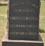 ADAMS George 1888-1921