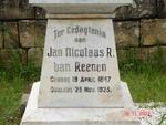 REENEN Jan Nicolaas R., van 1847-1935