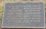 RADUE Joseph 1880-1946 & Wilhelmine Marie 1882-1960