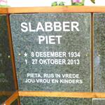 SLABBER Piet 1934-2013