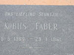 FABER Kobus 1960-1961