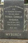 MYBURGH Petrus Cornelius 1873-1942