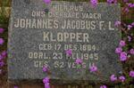 KLOPPER Johannes Jacobus F.L.1884-1945