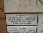 DREOSTI Di Guiseppe 1861-1939 :: ESPINOZA Isaac -1947