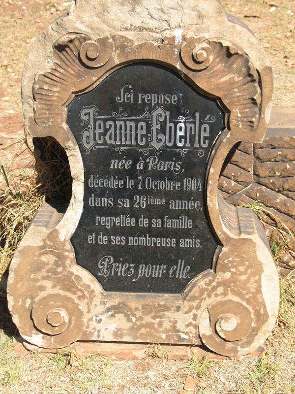 EBERLÉ Jeanne -1904