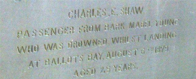 SHAW Charles E. 1879