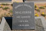 MALHERBE Isabella Johanna nee GARISCH 1919-2000