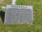 MUSSELL William John 1909-1984 & Florence Augusta 1914-1994