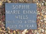 WILLS Sophie Marie Emma -1986