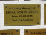 ARNOT Edgar Joseph 1928-2003