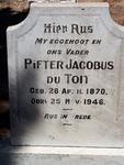 TOIT Pieter Jacobus, du 1870-1946