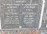 POSTHUMUS G.R.C. 1904-1965 & E.M.C. SMIT 1907-1952