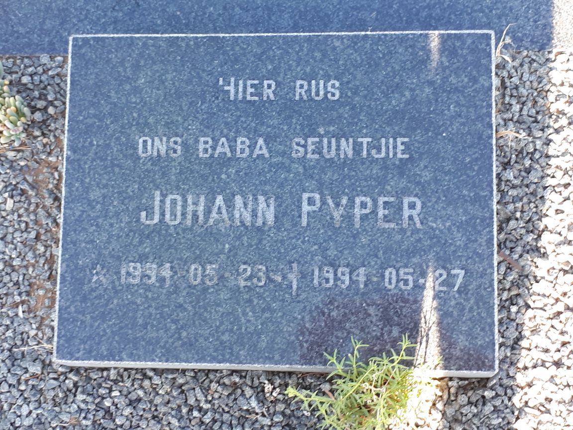PYPER Johann 1994-1994