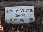 VENTER Hester nee BUYS 1871-1912