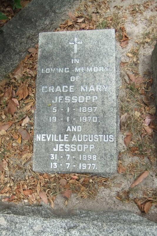 JESSOPP Neville Augustus 1898-1977 & Grace Mary 1897-1970