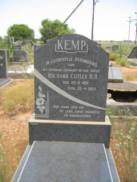 KEMP Richard Cutler H.H. 1891-1965
