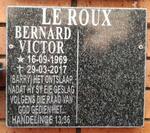 ROUX Bernard Victor, le 1969-2017