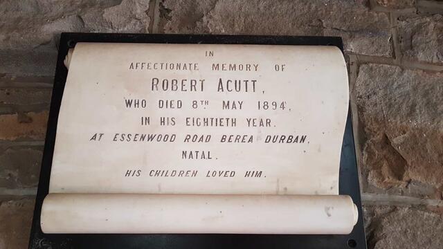 ACUTT Robert -1894