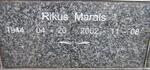 MARAIS Rikus 1944-2002