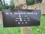 GEIGER Crescencia -1902