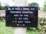 HEBEL Paula -1985