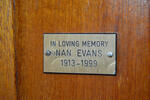 EVANS Nan 1913-1999