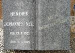 NEL Hendrik Johannes 1905-1965