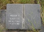ALBERTYN William H. 1897-1965