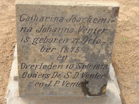 VENTER Catharina Joachemina Johanna 1875-1878