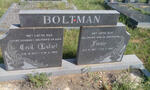 BOLTMAN Cecil 1897-1965 & Finnie 1907-1982