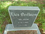 OOSTHUIZEN Eliza nee LOXTON 1903-1984