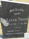 SMITH Lettie 1912-1979