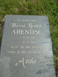 ARENDSE Barend Hendrik 1910-1985