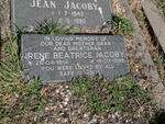 JACOBY Irene Beatrice 1914-1999 :: JACOBY Jean 1942-1990