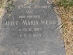 WEBB Alice Maria 18?9-1973