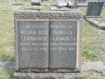 LEARMONTH William Dick 1874-1949 & Isabella 1886-1961