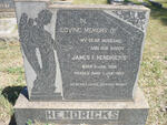 HENDRICKS James F. 1908-1953