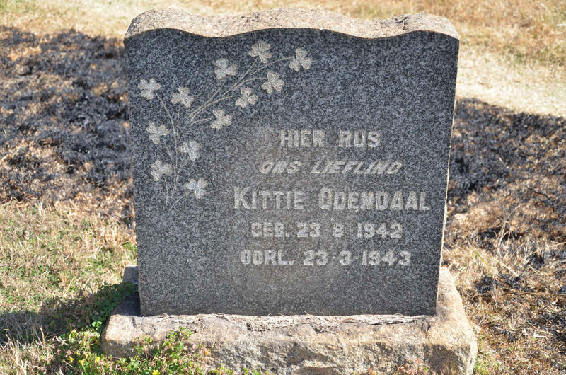 ODENDAAL Kittie 1942-1943