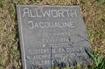 ALLWORTH Jacqualine 1973-1974