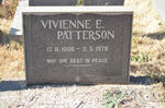 PATTERSON Vivienne E. 1906-1978