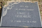 LIEBENBERG Lukas J. 1888-1930