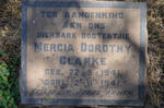 CLARKE Mercia Dorothy 1941-1941